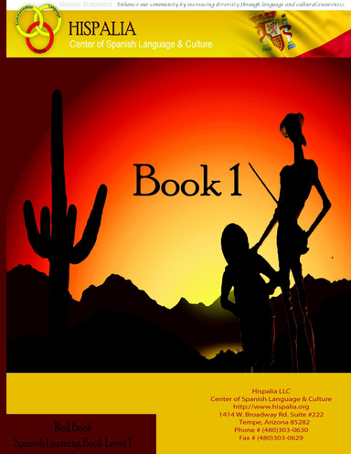 Spanish Learning Book 1
