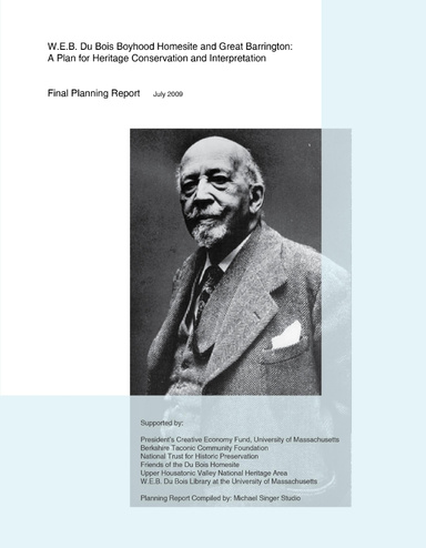 W.E.B. Du Bois Final Planning Report 07.2009