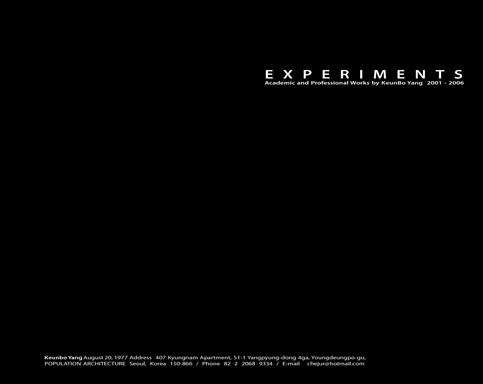 Experiments