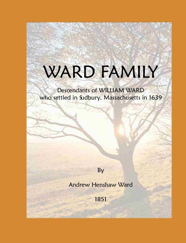 Ward Genealogy 1851