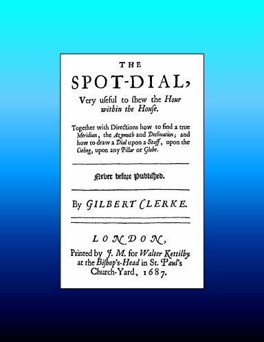The Spot-Dial  (1687)