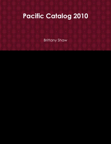 Pacific Catalog 2010