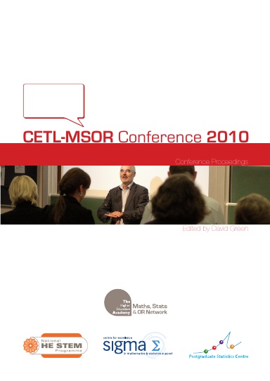 CETL-MSOR Conference 2010 – Conference Proceedings