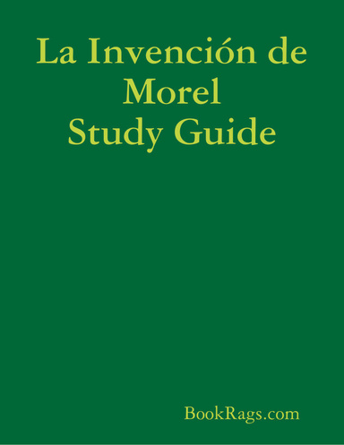 La Invención de Morel Study Guide