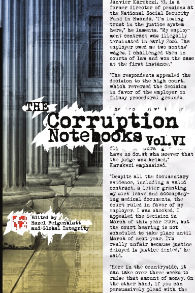 The Corruption Notebooks Vol. VI