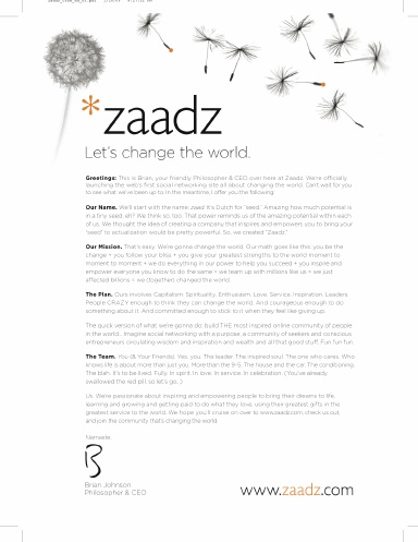 Zaadz Wisdom