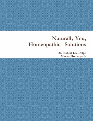 Naturally You, Homeopathic   Solutions