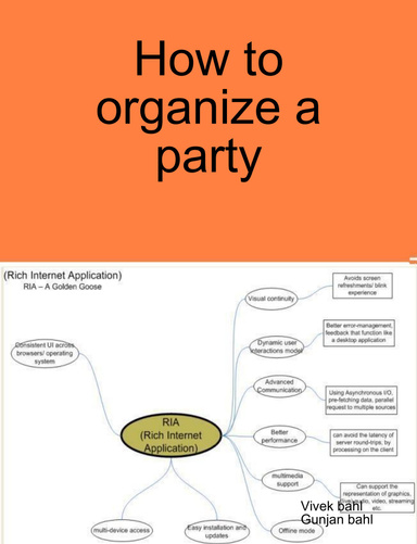 How to organize a party