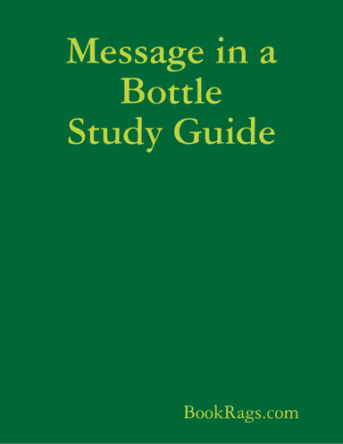Message in a Bottle Study Guide