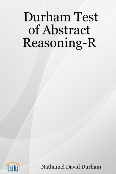 Durham Test of Abstract Reasoning-R