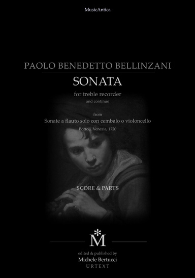 Sonata Prima - for recorder and b.c.