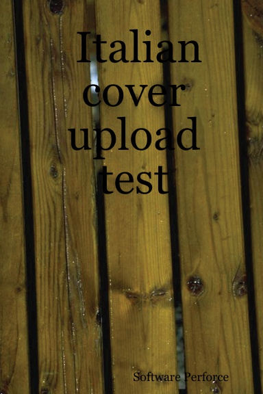 Italian cover upload test
