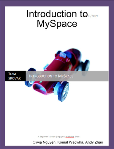 Introduction to MySpace