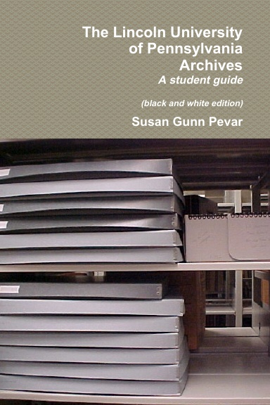 LU Archives Student Guide     (b/w)