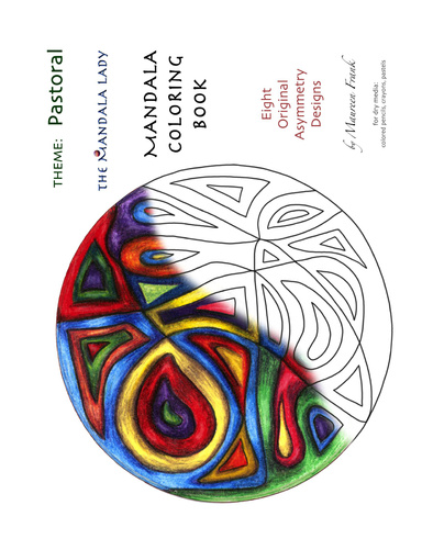 Pastoral Mandala Coloring Book