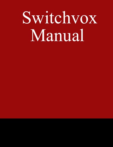 Switchvox Manual