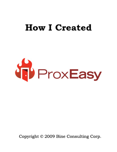 How I Created ProxEasy