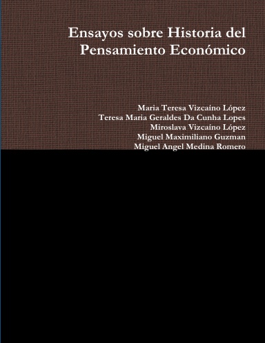 Ensayos sobre Historia del Pensamiento Económico