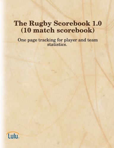 Rugby Scorebook 1.0