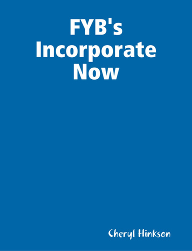 FYB's Incorporate Now