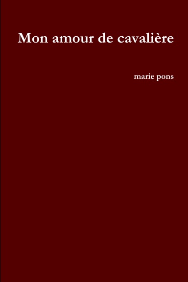 Mon amour de cavalière