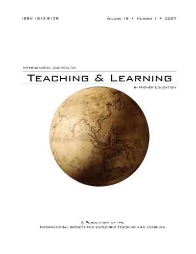 2007 • 19(1) • International Journal of Teaching and Learning in Higher Education