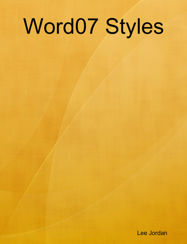 Word07 Styles