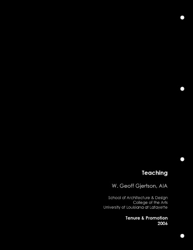 Teaching