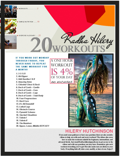 20 Workouts for $15 E-book