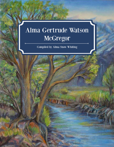 Alma Gertrude Watson McGregor Ebook