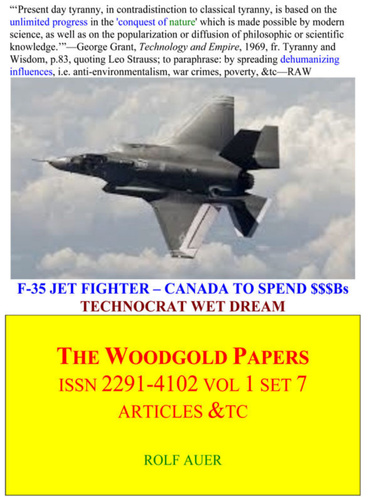 The Woodgold Papers | ISSN 2291-4102 Vol 1 Set 7 | Articles &tc