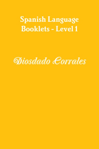 Spanish Language Booklets - Level 1