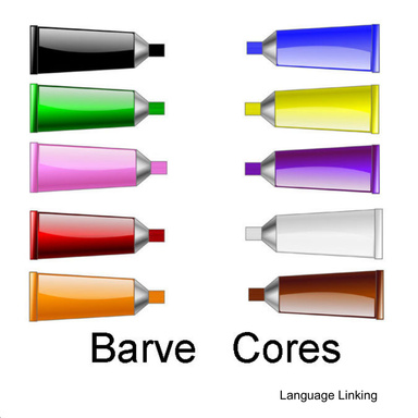 Barve - Cores