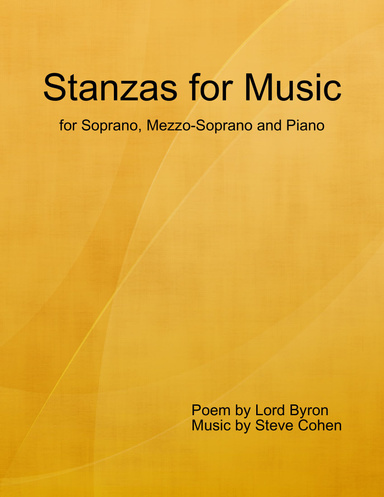 Stanzas for Music