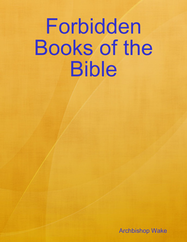 Forbidden Books of the Bible