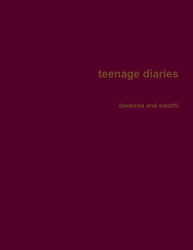 teenage diaries
