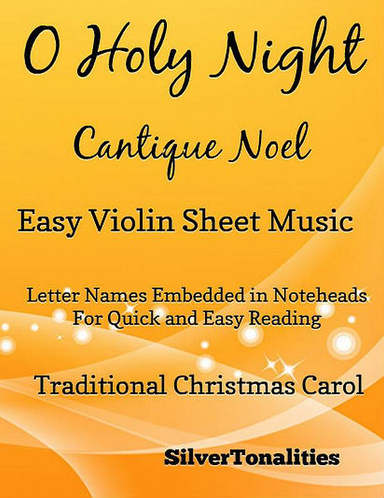 O Holy Night Easy Violin Sheet Music Pdf