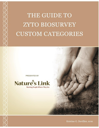 The Guide to Zyto Biosurvey Custom Categories