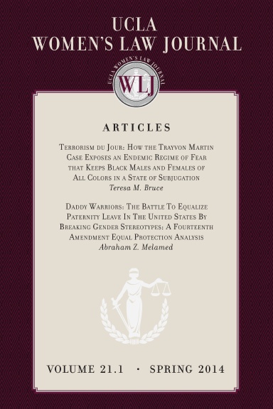 UCLA Women's Law Journal (21.1) 2014