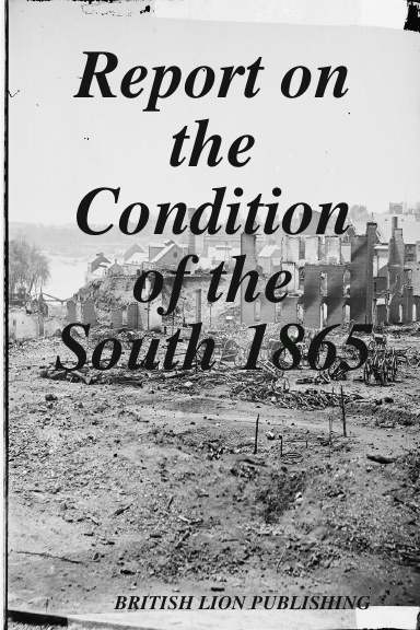 Report on the Condition of the South 1865