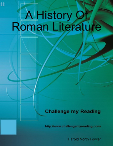 A History Of Roman Literature