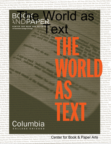 The World as Text