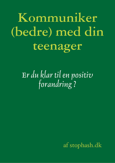 Kommuniker (bedre) med din teenager