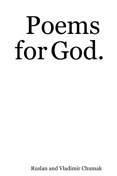 Poems for God.