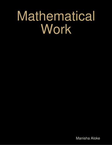 Mathematical Work