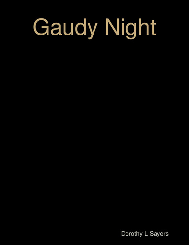 Gaudy Night