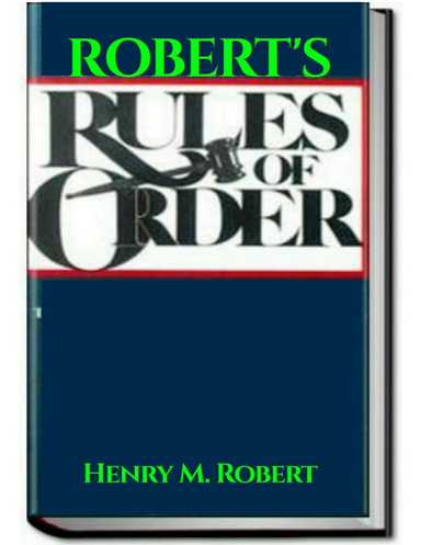 Robert's Rules of Order