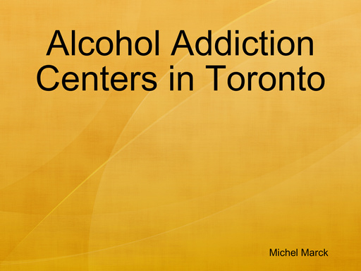 Alcohol Addiction Centers in Toronto