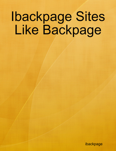 Ibackpage Sites Like Backpage