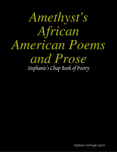 Amethyst Prose and Poems